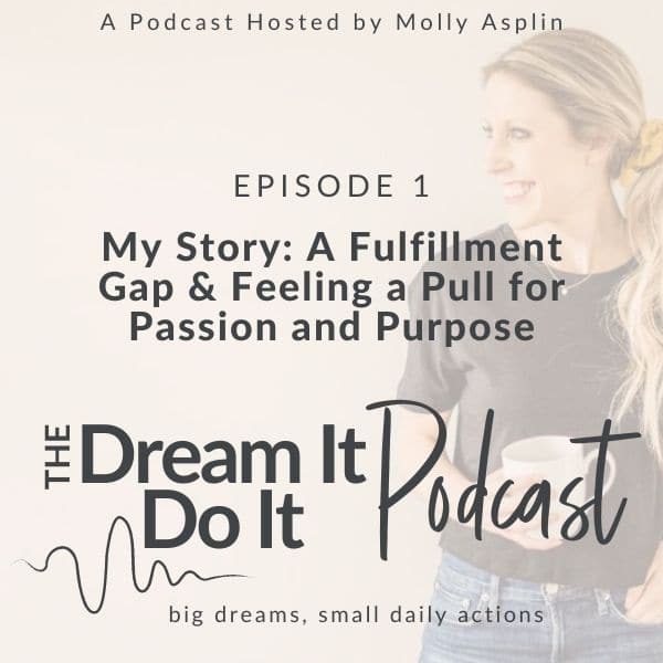 a fulfillment gap: feeling a pull for passion and purpose