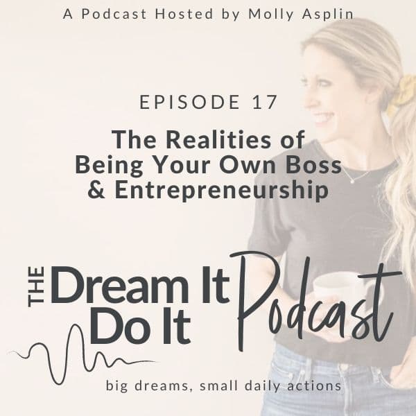 the realities of being your own boss & entrepreneurship