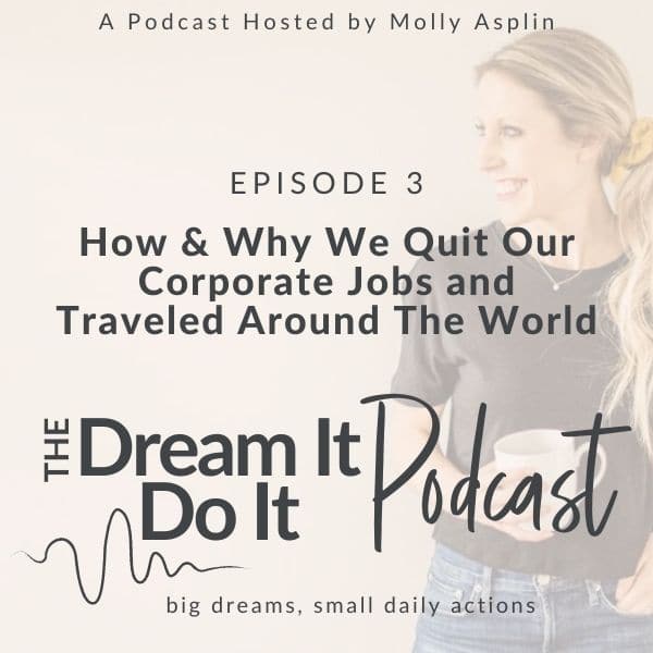 how & why we quit our corporate jobs and traveled around the world