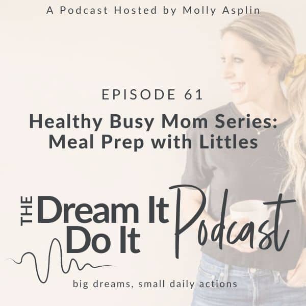 Healthy Busy Mom Series: Meal Prep with Littles