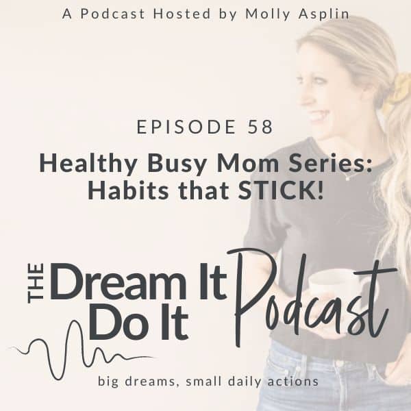 Healthy Busy Mom Series: Habits that STICK