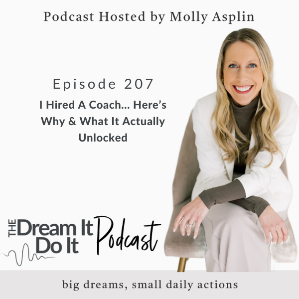 i hired a coach… here’s why & what it actually unlocked